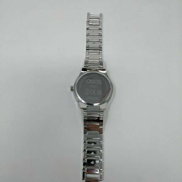 ASOS DESIGN Wrist Watch, Silver Tone - Japan Movement - Picture 6 of 10